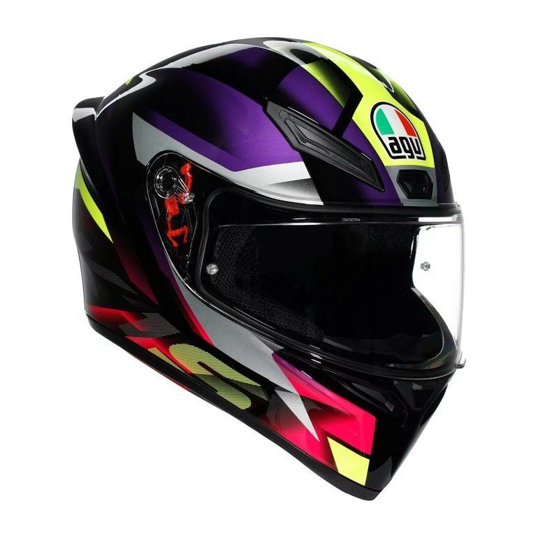 AGV K1 S Fastlap Black/Purple/Pink