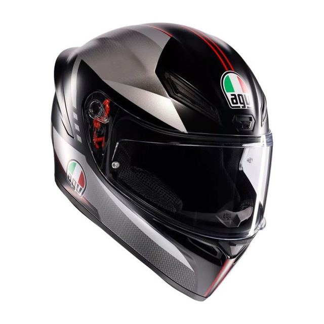 AGV K1 S Lap Matte Black/Gray/Red