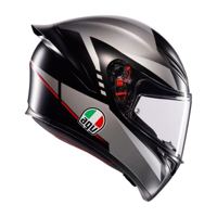AGV K1 S Lap Matte Black/Gray/Red photo 3