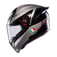 AGV K1 S Lap Matte Black/Gray/Red photo 4