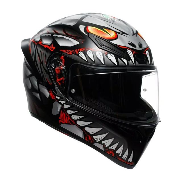 AGV K1 S Lizard Matte Black/Gray/Red
