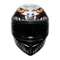 AGV K1 S Lizard Matte Black/Gray/Red photo 2