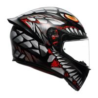 AGV K1 S Lizard Matte Black/Gray/Red photo 3