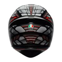 AGV K1 S Lizard Matte Black/Gray/Red photo 5
