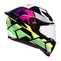 AGV K1 S Punkpulse Black/Purple/Lime photo 3