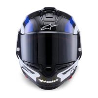 Alpinestars Supertech R10 Arius Black/White/Blue Glossy photo 2