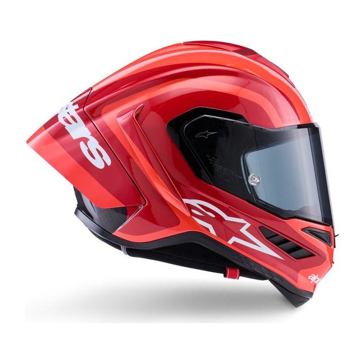 Alpinestars Supertech R10 Arius Black/White/Double Red Glossy