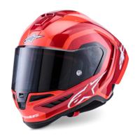 Alpinestars Supertech R10 Arius Black/White/Double Red Glossy photo 3