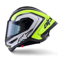 Alpinestars Supertech R10 Arius Black/Silver/Fluo Yellow Glossy photo 5