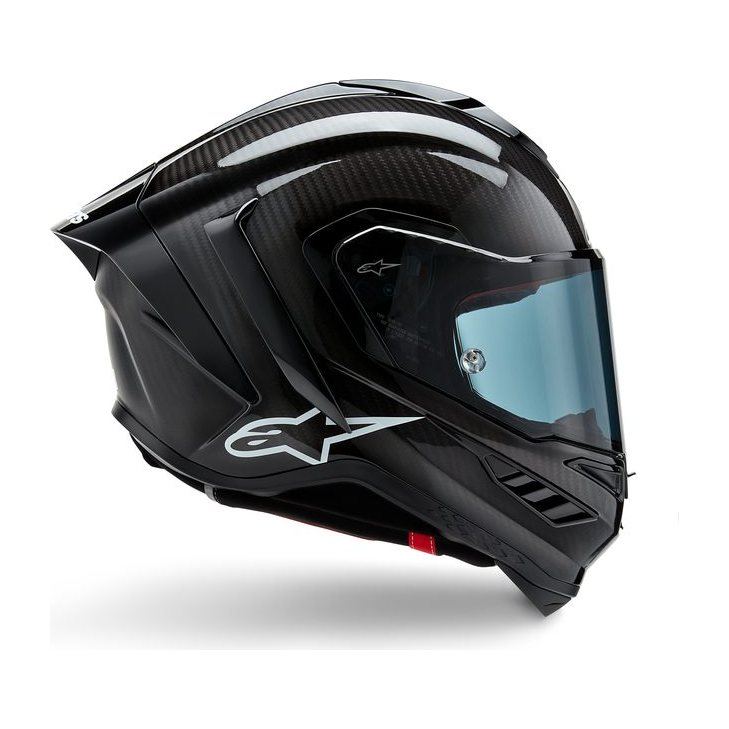 Alpinestars Supertech R10 Solids Black Carbon Matte and Glossy