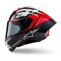 Alpinestars Supertech R10 Element Black/Carbon Bright Red/White Glossy photo 5