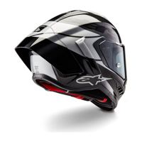Alpinestars Supertech R10 Element Black/Carbon Silver/Black Glossy photo 3
