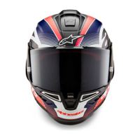 Alpinestars Supertech R10 Team Black/Carbon Fluo Red/Blue Matte photo 2