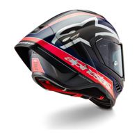 Alpinestars Supertech R10 Team Black/Carbon Fluo Red/Blue Matte photo 3