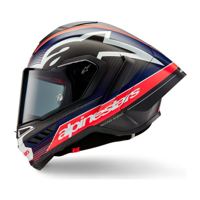 Alpinestars Supertech R10 Team Black/Carbon Fluo Red/Blue Matte photo 5