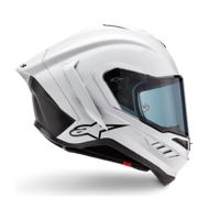 Alpinestars Supertech R10 Solids White Glossy/Black Matte photo 1