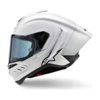 Alpinestars Supertech R10 Solids White Glossy/Black Matte photo 5