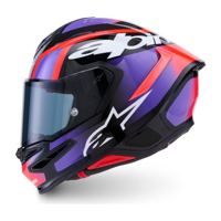 Alpinestars Supertech R7 Lumen Black/Purple/Fluo Red/White photo 5