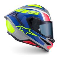 Alpinestars Supertech R7 Lumen Silver/Blue/Pink/Fluo Yellow photo 1