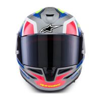 Alpinestars Supertech R7 Lumen Silver/Blue/Pink/Fluo Yellow photo 2
