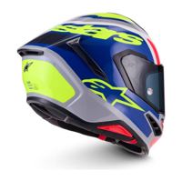 Alpinestars Supertech R7 Lumen Silver/Blue/Pink/Fluo Yellow photo 3