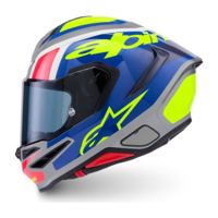 Alpinestars Supertech R7 Lumen Silver/Blue/Pink/Fluo Yellow photo 5