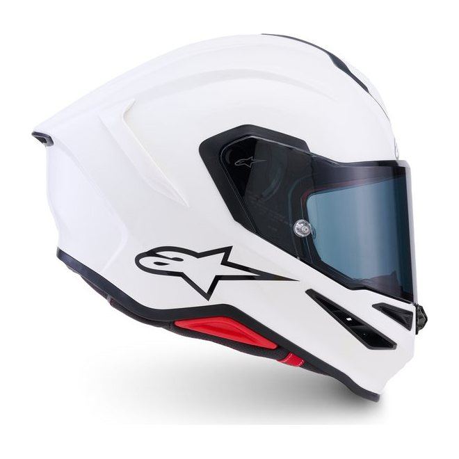 Alpinestars Supertech R7 Solid White Glossy