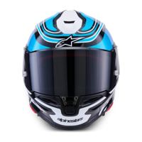 Alpinestars Supertech R7 Zeal Black/Blue/Fluo Pink/White Glossy photo 2