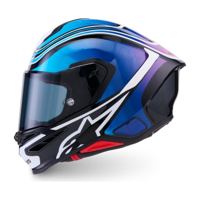 Alpinestars Supertech R7 Zeal Black/Blue/Fluo Pink/White Glossy photo 5