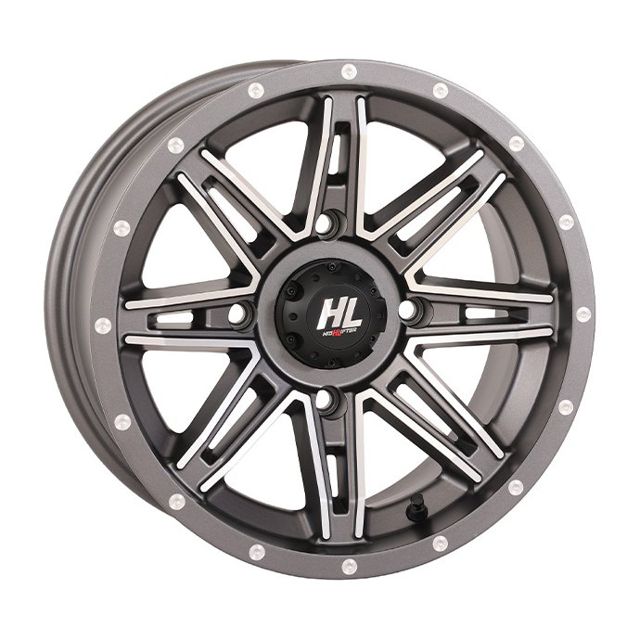 HL22 Matte Gunmetal Grey / Machined