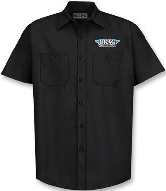 Throttle Threads Men's Short-Sleeve Shop Shirts