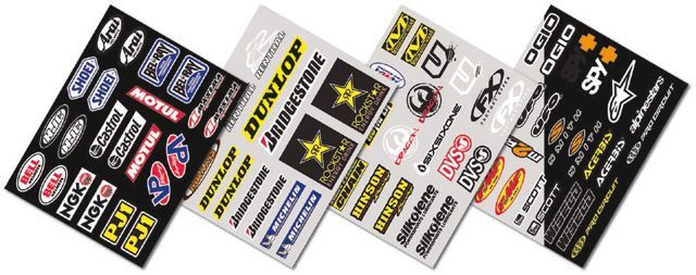 Factory Effex Iron-On Sponsor Kit