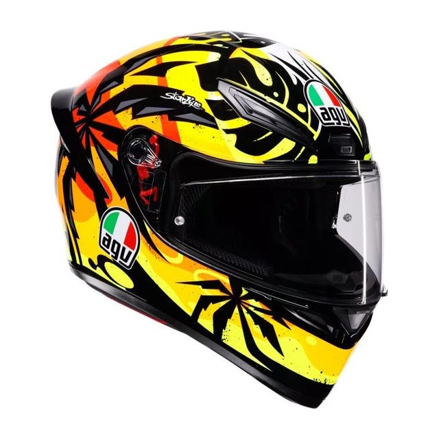 AGV K1 S Tropicrush Black/Orange