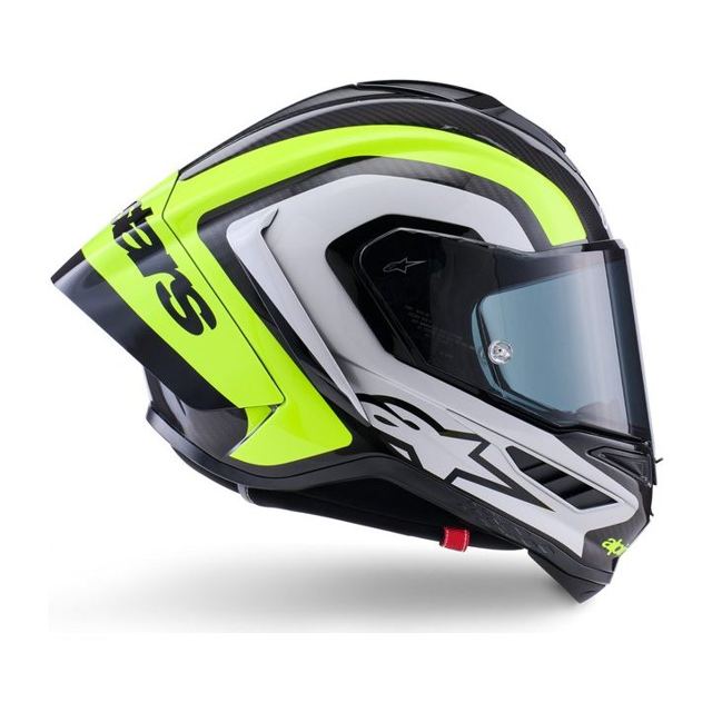 Alpinestars Supertech R10 Arius Black/Silver/Fluo Yellow Glossy