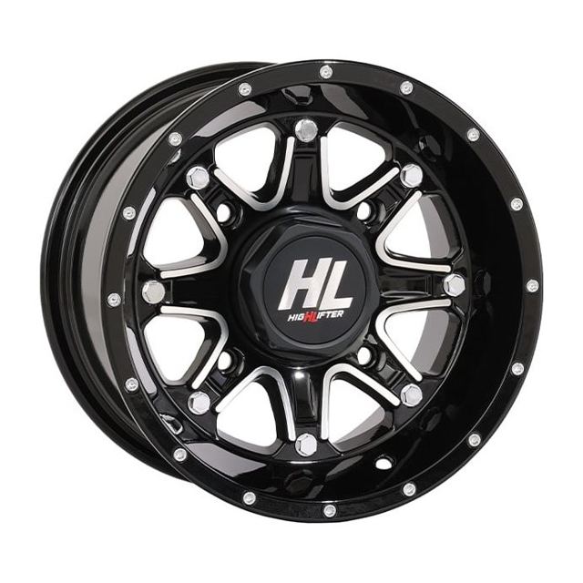 HL4 Gloss Black / Machined