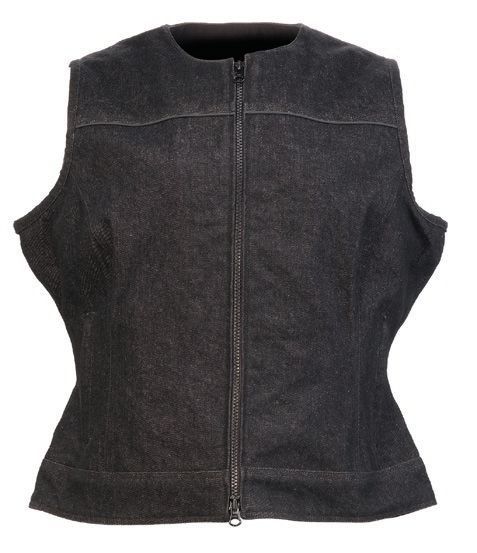 Z1R Women's Denim Vest