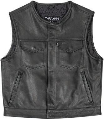 Thrashin Supply Encinal Leather Riding Vest