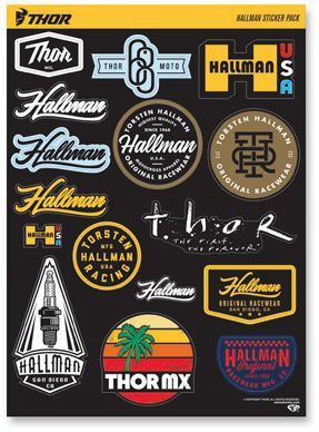 Thor Hallman Decal Sheet