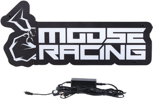 Moose Racing Lighted Sign